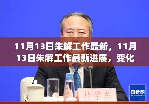 11月13日朱解工作最新进展,变化中的学习之旅,自信成就感的源泉