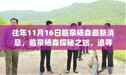 临泉杨森探秘之旅,追寻自然美景,心灵宁静之旅的最新消息