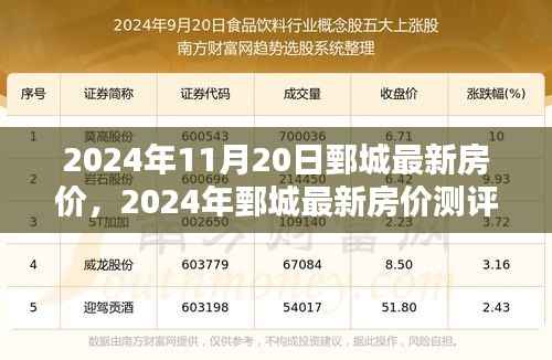 2024年鄄城最新房价测评报告,深度解析房产特性与用户体验
