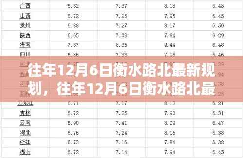 往年12月6日衡水路北最新规划,往年12月6日衡水路北最新规划详解,特性、体验、竞品对比与用户分析