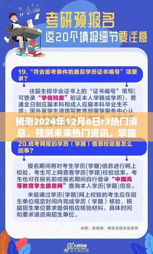 如何预测与解析,2024年12月6日R3热门消息揭秘与趋势分析