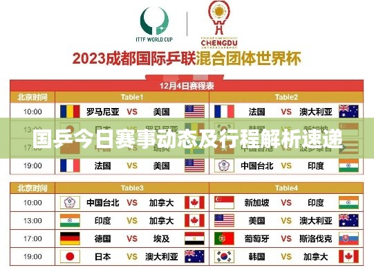国乒今日赛事动态及行程解析速递