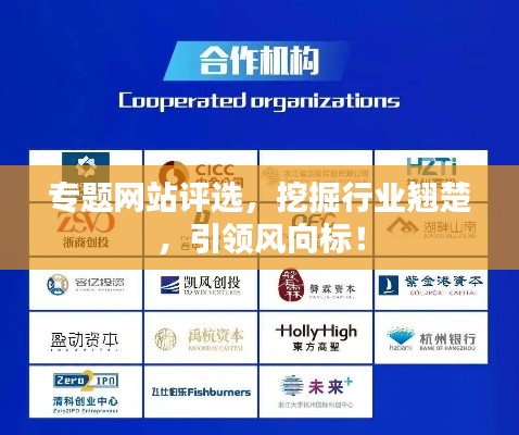 专题网站评选,挖掘行业翘楚,引领风向标!