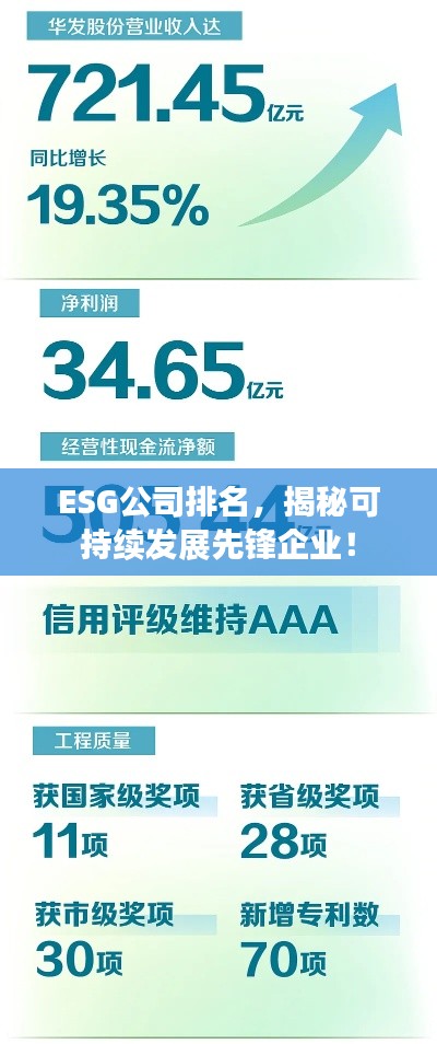 ESG公司排名,揭秘可持续发展先锋企业!