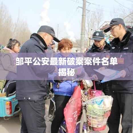 邹平公安最新破案案件名单揭秘