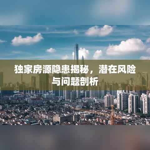 独家房源隐患揭秘,潜在风险与问题剖析